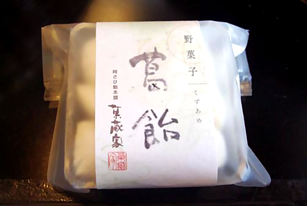 葛あめ – 床島屋製菓